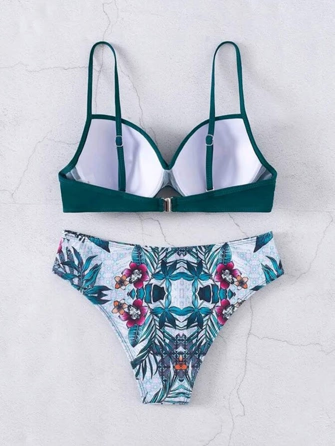 Tropical Bikini 2 Piece Set