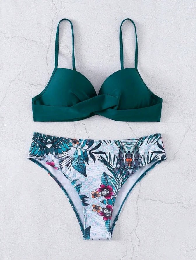 Tropical Bikini 2 Piece Set